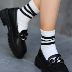 Biga Siyah Cilt  Ayakkabı