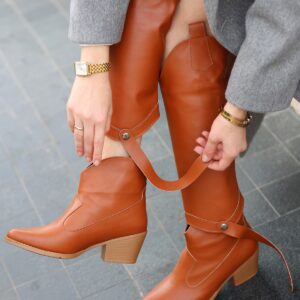 Alternative view of Milla Taba Cilt Tak Çıkar Topuklu Bot Ve Çizme