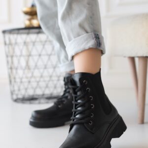 Alternative view of Daum Siyah Cilt Bağcıklı Bot