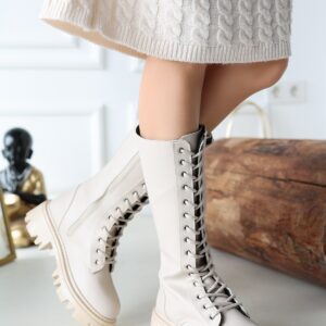 Alternative view of Uliza Bej Cilt Bağcıklı Çizme