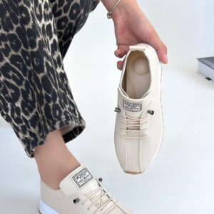 Alternative view of Fiert Bej Cilt Bağcıklı Spor Ayakkabı