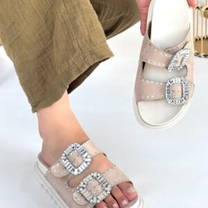 Alternative view of Juana Bej Nubuk Taşlı Terlik