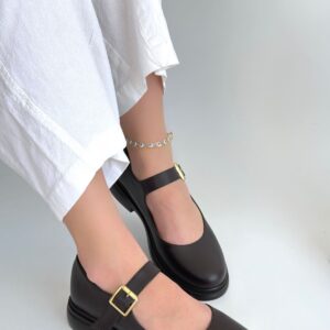 Alternative view of Yokox Kahverengi Cilt Oxford Ayakkabı