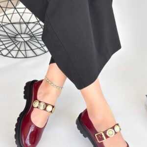 Okira Bordo Rugan Oxford Ayakkabı