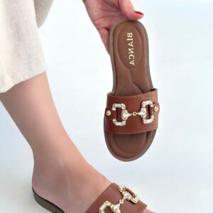 Alternative view of Toha Taba Cilt Tokalı Terlik