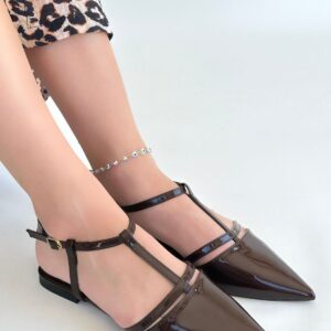 Alternative view of Canca Kahverengi Rugan Babet Ayakkabı