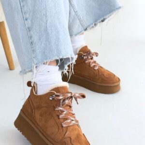 Alternative view of Muden Taba Süet Bağcıklı Bot