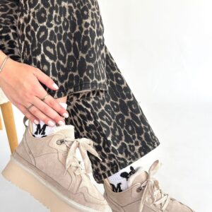 Alternative view of Muden Bej Süet Bağcıklı Bot