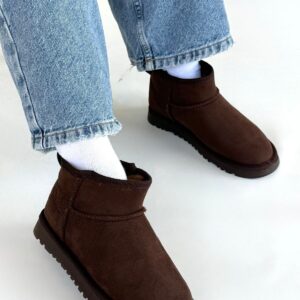 Alternative view of Elsa Kahverengi Süet Bot