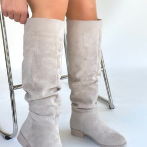 Alternative view of Winda Bej Süet Körüklü Çizme