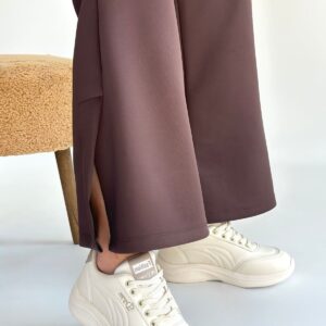 Alternative view of Yejja Bej Cilt Bağcıklı Spor Ayakkabı