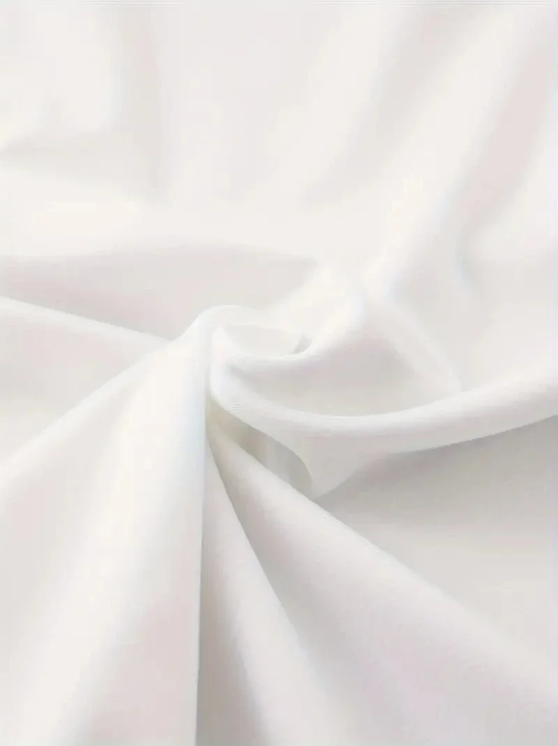 Do What Makes You Happy Unisex Linemen Oversize Baskılı T-shirt - Beyaz - Görsel 2