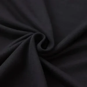 Alternative view of Oversize Kadın Karikatür Baskılı Yuvarlak Yaka Düşük Omuz Kısa Kollu Tişört Büyük Beden- Siyah