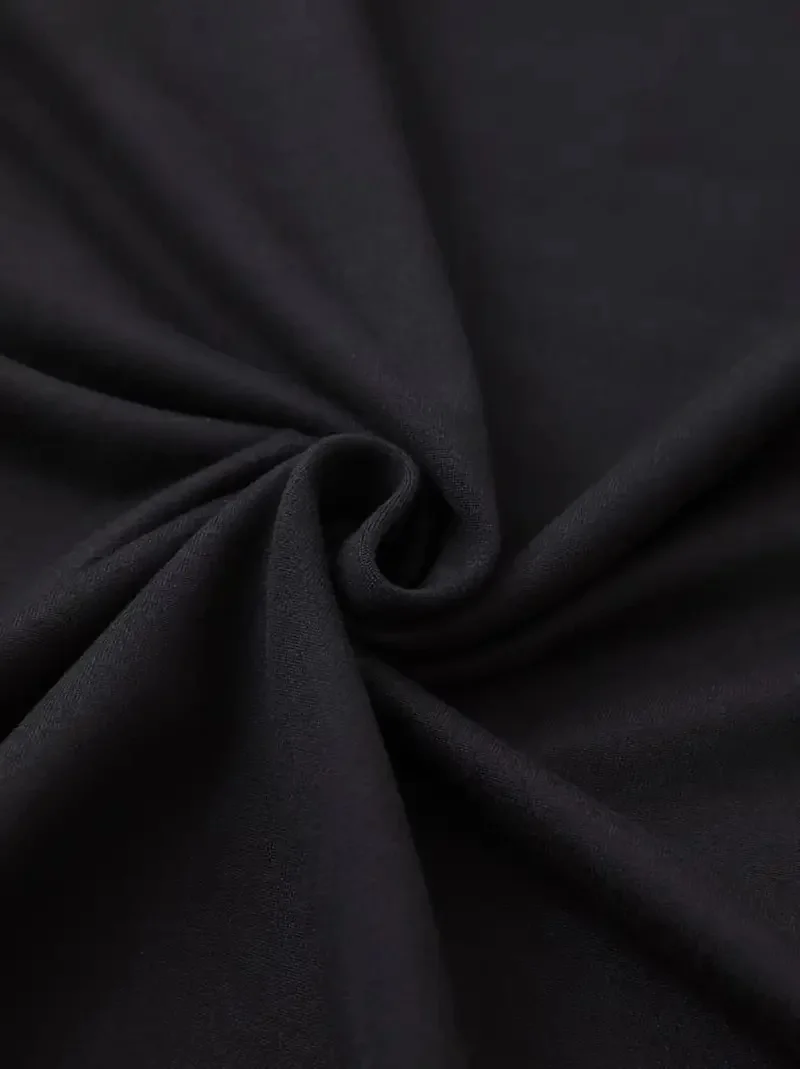 Oversize Kadın Karikatür Baskılı Yuvarlak Yaka Düşük Omuz Kısa Kollu Tişört Büyük Beden- Siyah - Görsel 2