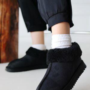 Abby Siyah Süet Bot