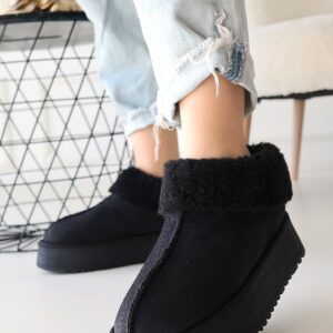 Edali Siyah Süet Bot