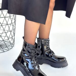 Alternative view of Jonni Siyah Rugan Bağcıklı Bot