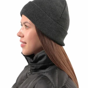 Tam Kalıp Kışlık Triko Bere - Antrasit