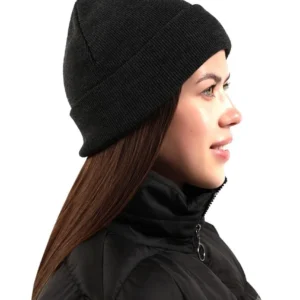 Tam Kalıp Kışlık Triko Bere - Siyah