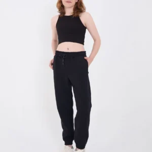 Üç İplik Basic Lastikli Eşofman Pantolon - Lacivert