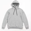 Kadın Uzun Kol Kapşonlu Basic Sweatshirt hoodie - Gri