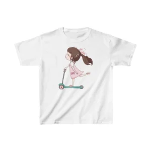 Unisex Çocuk Baskılı T-Shirt - Beyaz