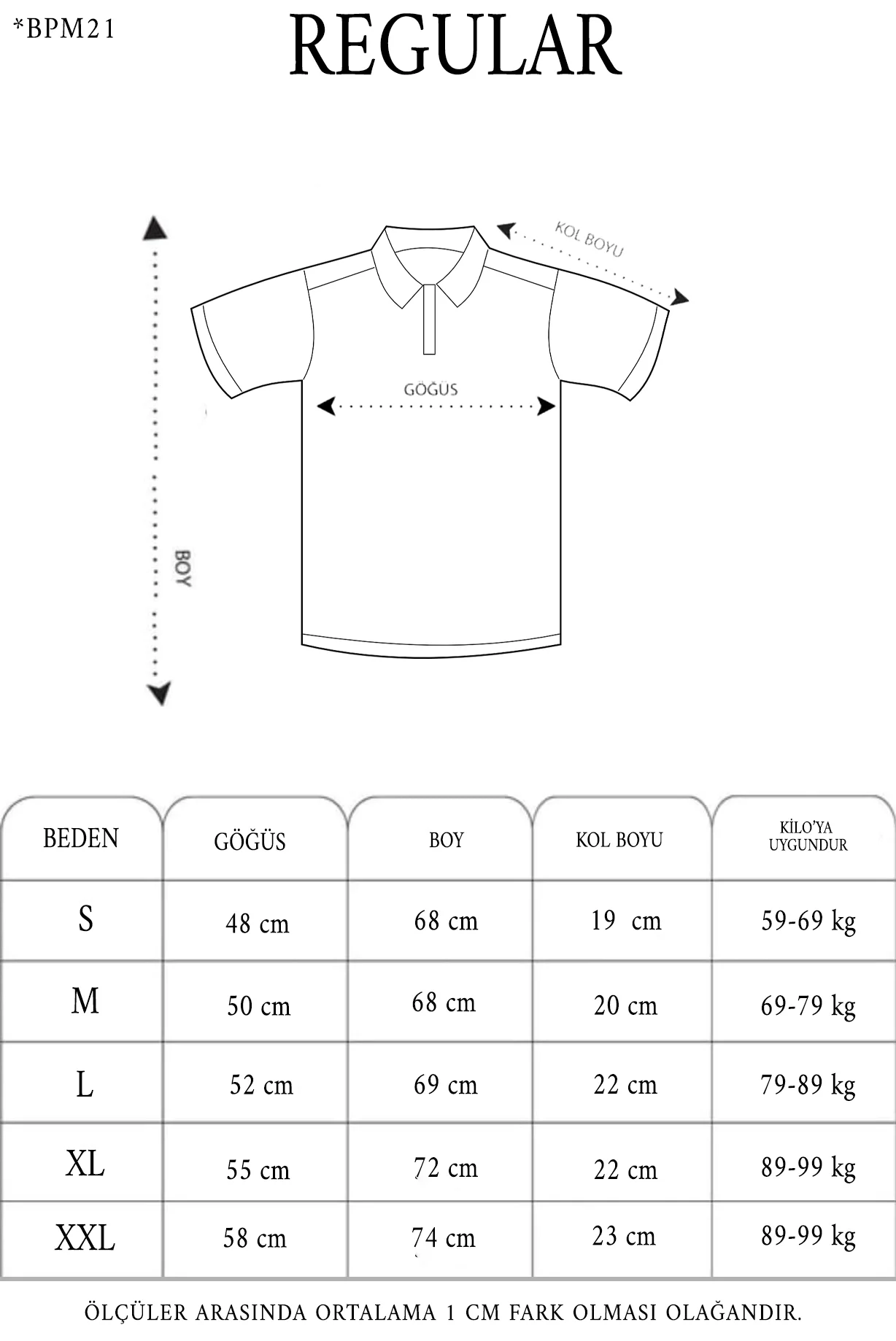 Yakası Düğmeli Yakalı Pike Baskılı T-Shirt - Beyaz - Görsel 3