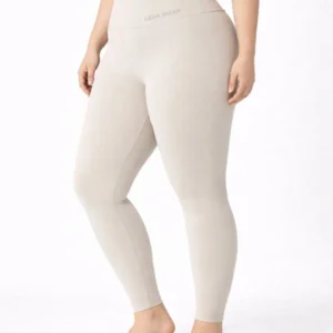 Kadın Yüksek Bel Toparlayıcı Likralı dalgıç Spor Tayt Esnek Battal Büyük Beden - Taş