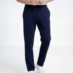 Alternative view of Erkek Düz Paça Beli Lastikli İpli Günlük Spor Eşofman Altı Rahat Fit - Lacivert